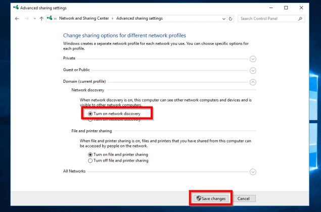 Network Discovery Keeps Turning off Server 2016 [Here is the Fix]