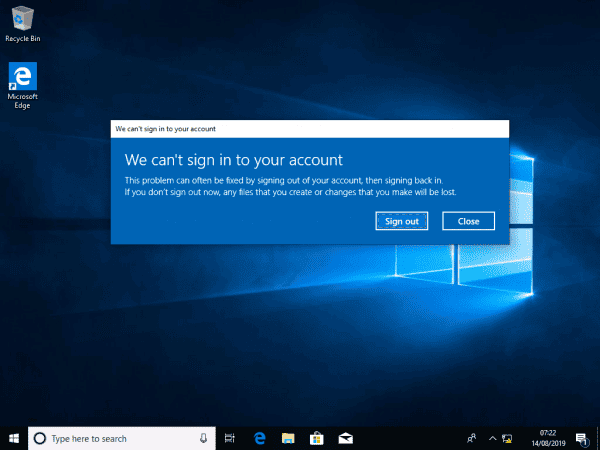 i cant sign into my microsoft account