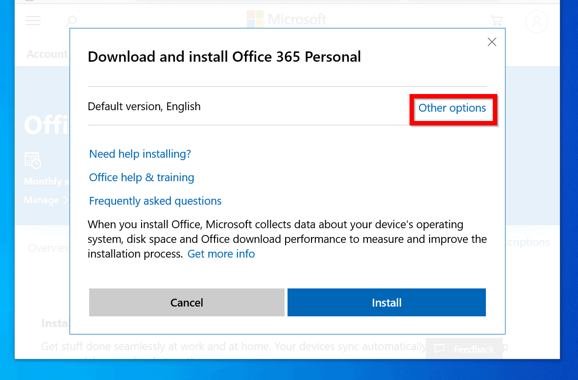 ms office 365 offline installer