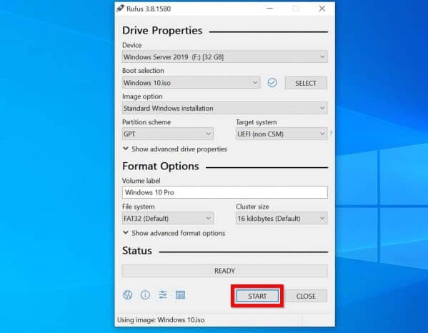 how to burn windows 10 iso to usb