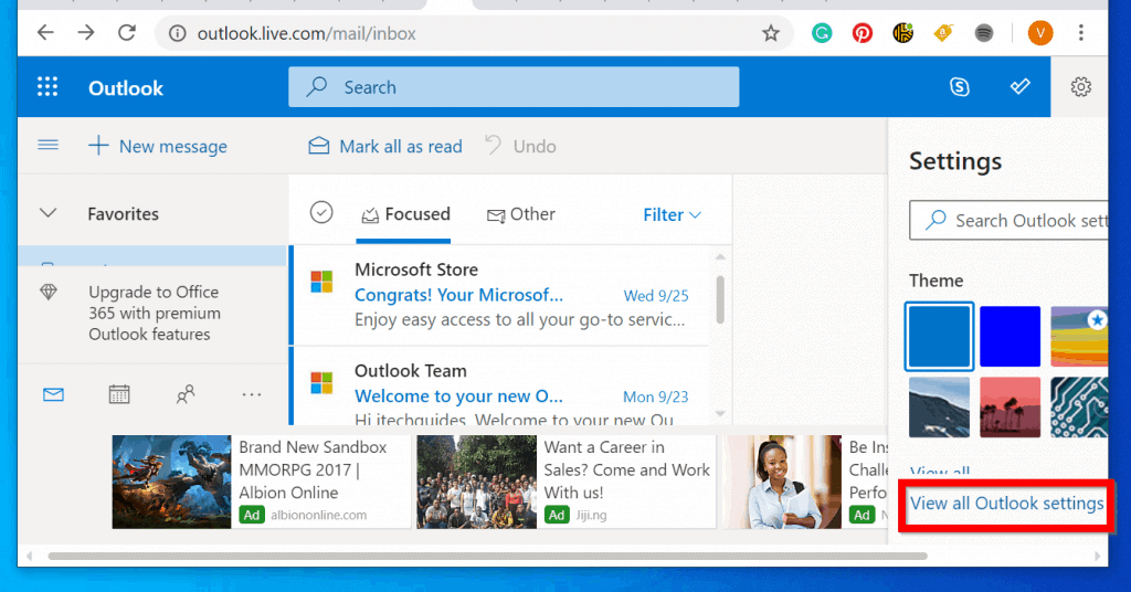 microsoft outlook for mac out of office reply