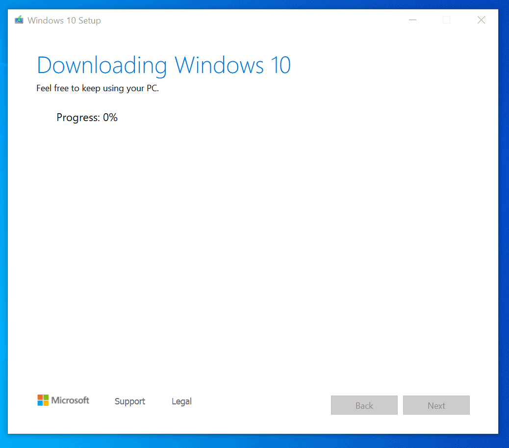 Create Windows 10 Installation Media Usb