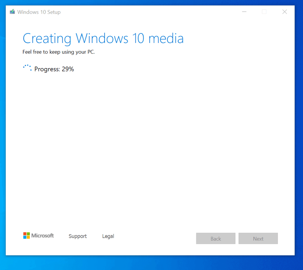 create windows 10 installation media mac
