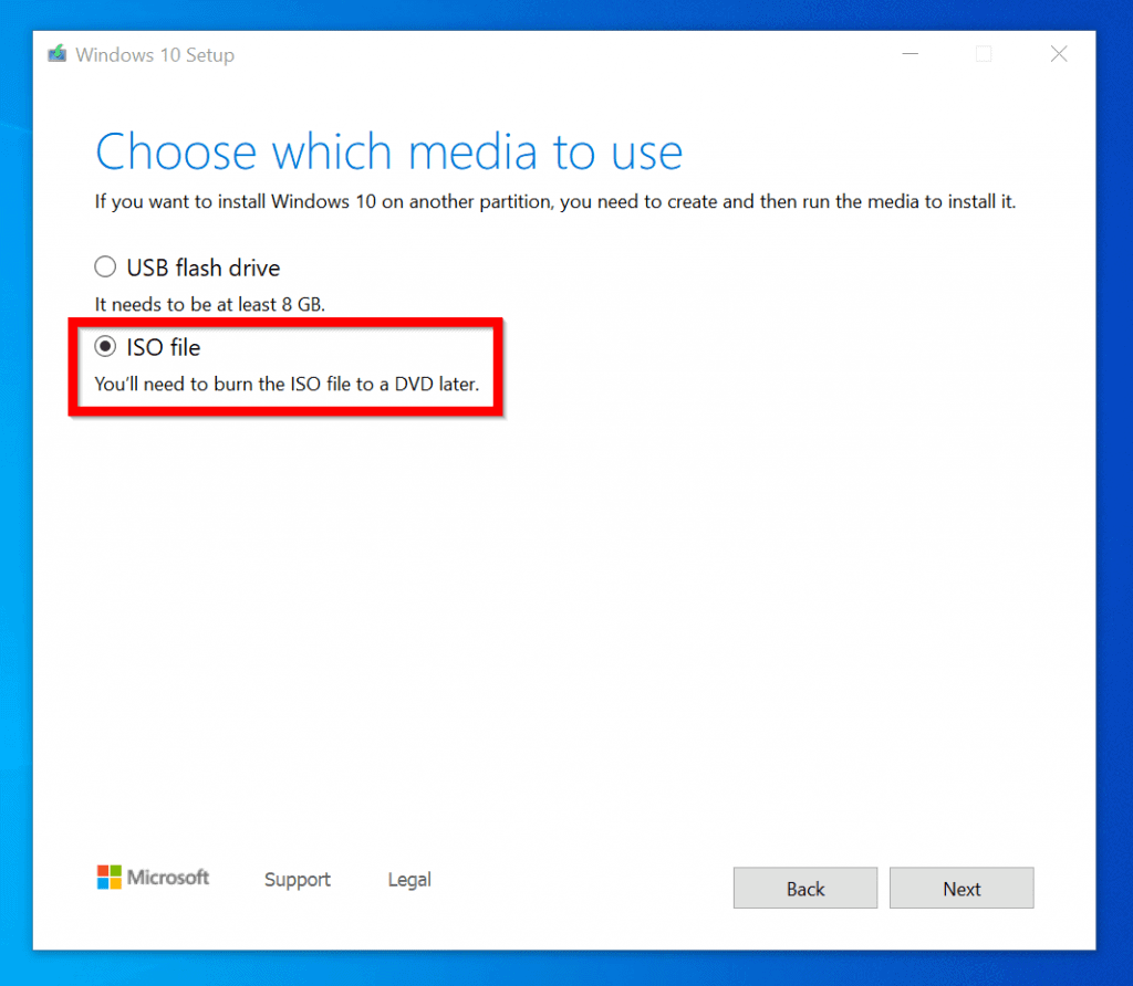 can i still download windows 10 iso file