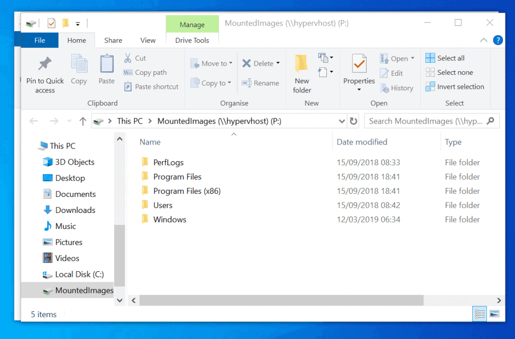 windows 10 mapped drives not showing