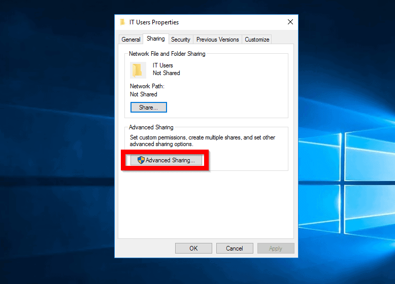 create folder in windows 10