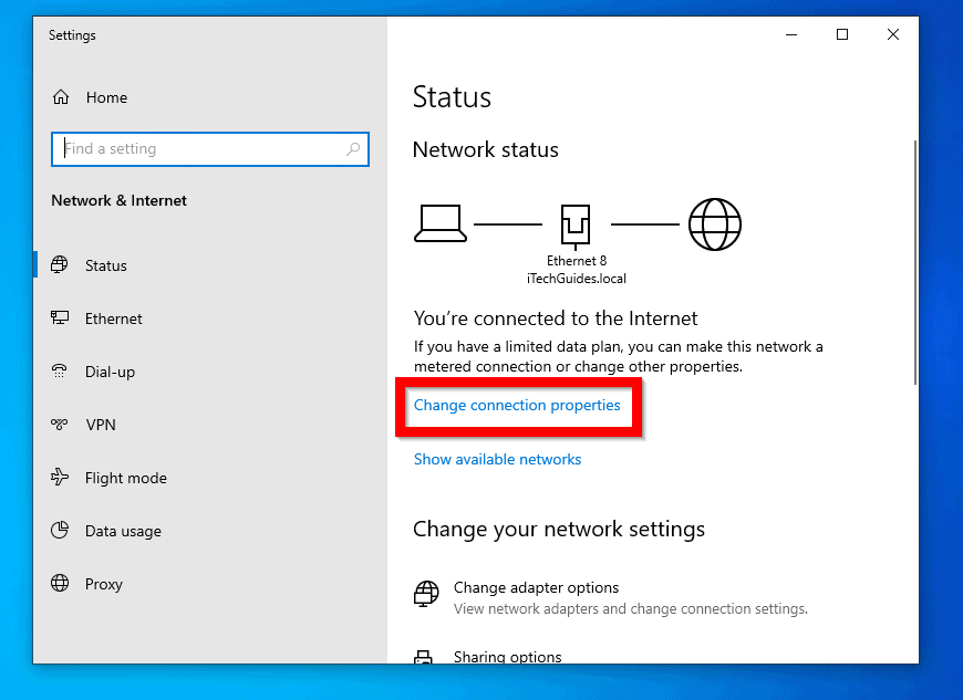 command to change mac address in windows