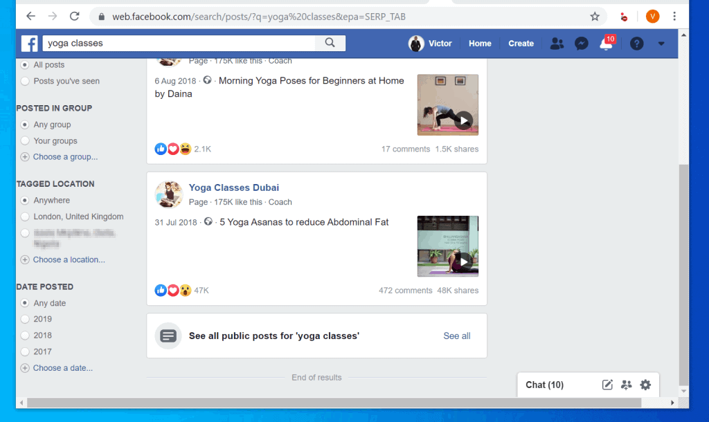 Videos chat only to facebook in how search Facebook Watch: