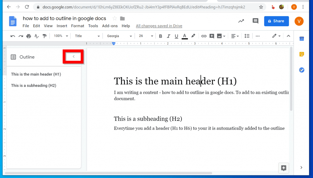 boarder text in g docs