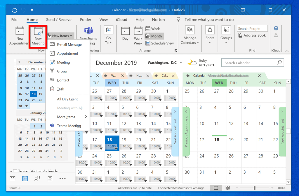 How to Send a Calendar Invite in Outlook from Windows 10