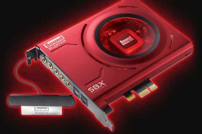 sound blaster recon 3d pcle card