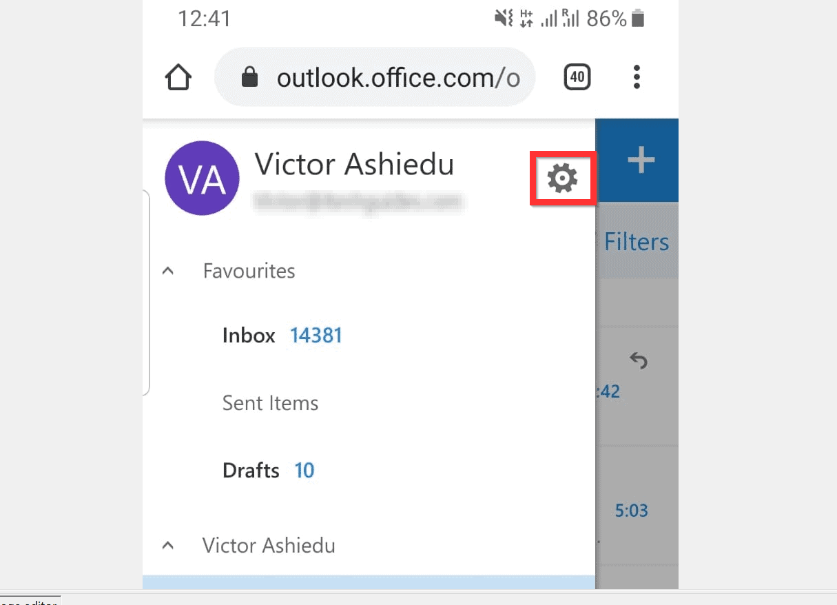 how to add signature in outlook android