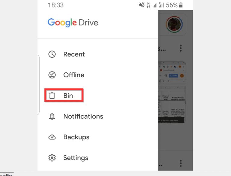 how to delete files from google drive on ipad