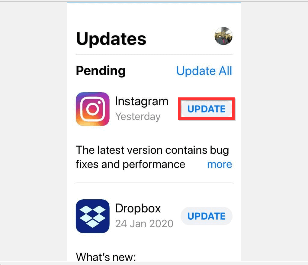 How to Update Instagram App for iPhone or Android