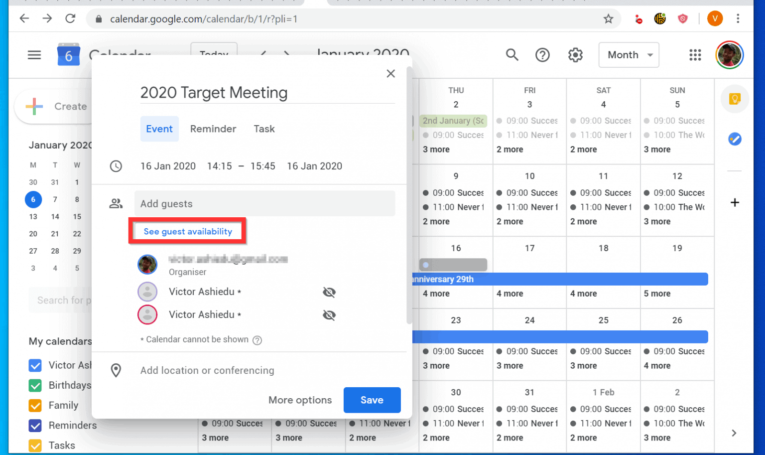 How to Send a Google Calendar Invite from a PC Android or iPhone Apps