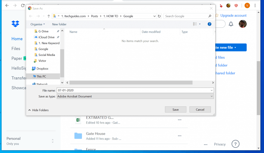download from dropbox to computer