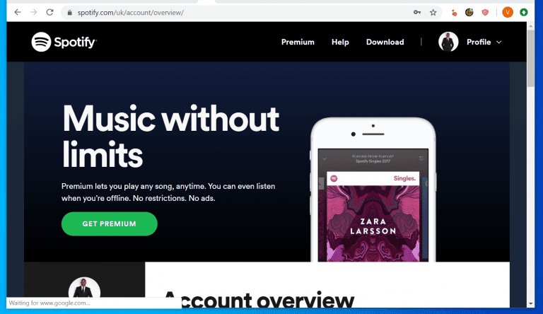 how to delete spotify account without logging in