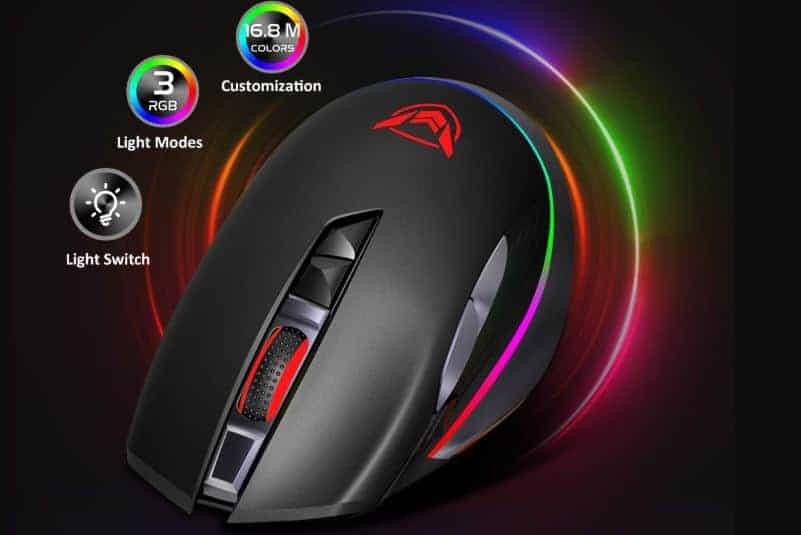 pictek gaming mouse wired 8 programmable buttons review
