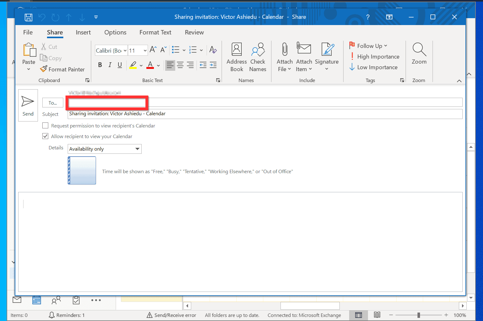 How to Share Outlook Calendar (3 Methods) Itechguides com