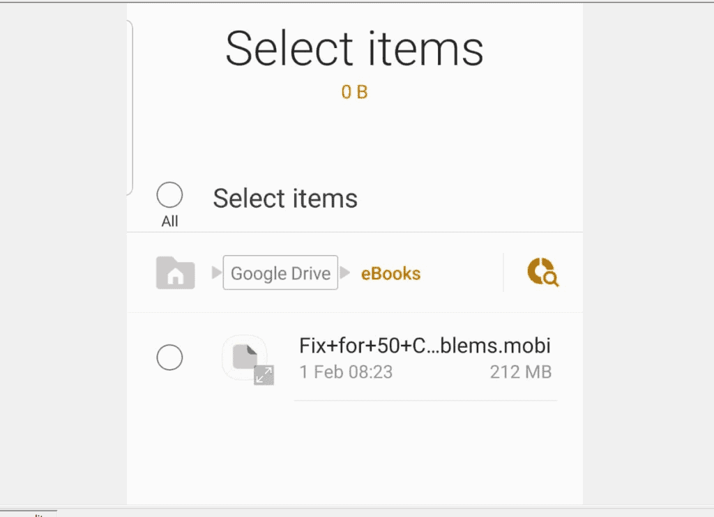 import books to kindle app