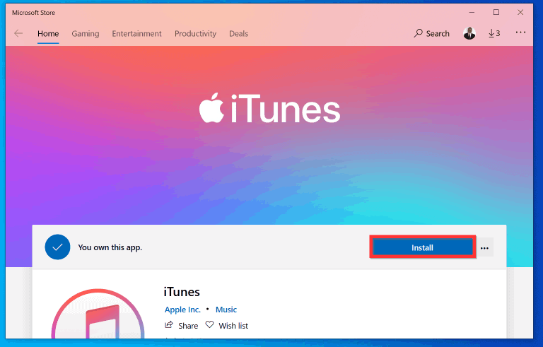 itunes download latest version for windows 10