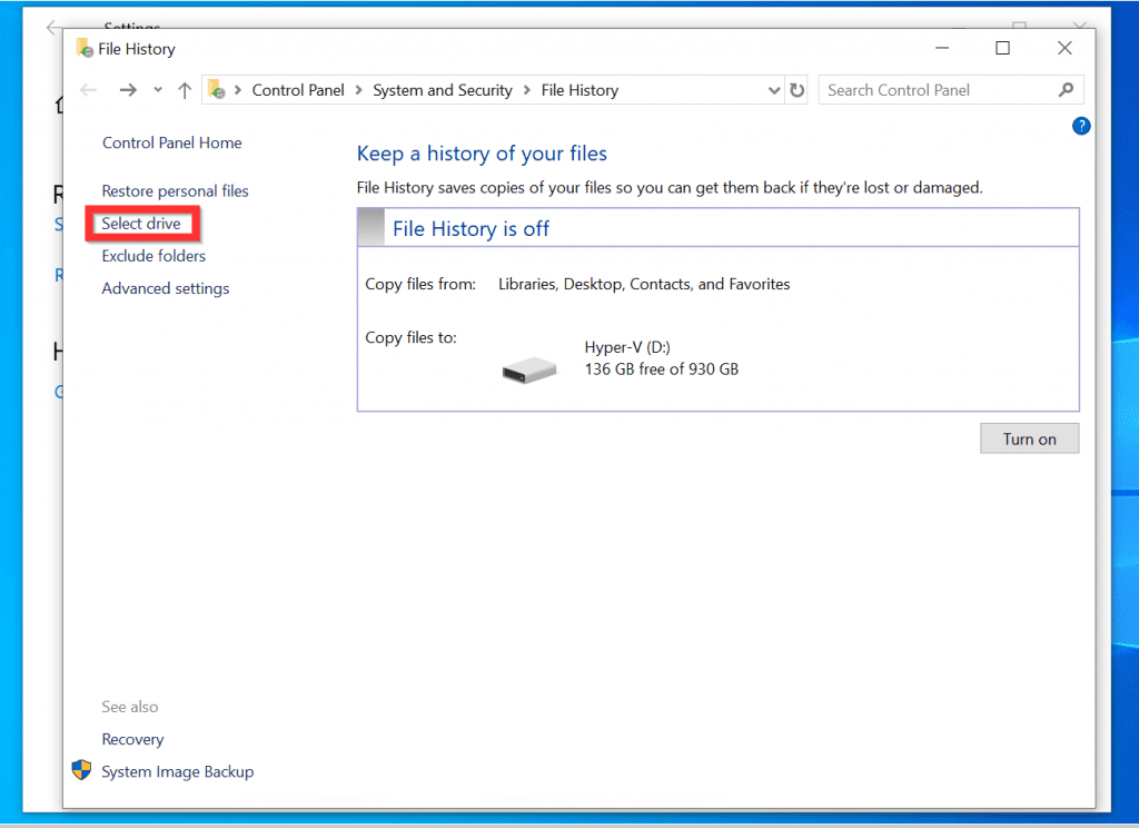 windows 10 gfi backup scheduler service not running