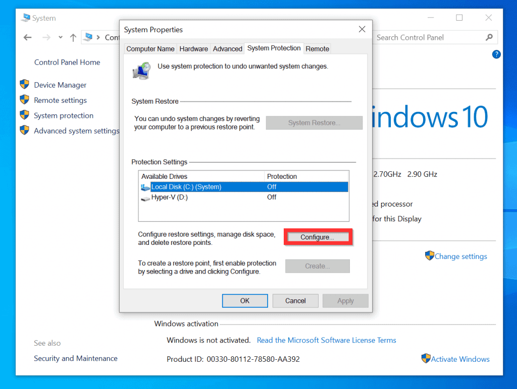 How to Create a Restore Point in Windows 10  2 Steps  - 61
