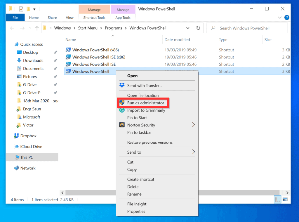 add folder to darktable windows 10