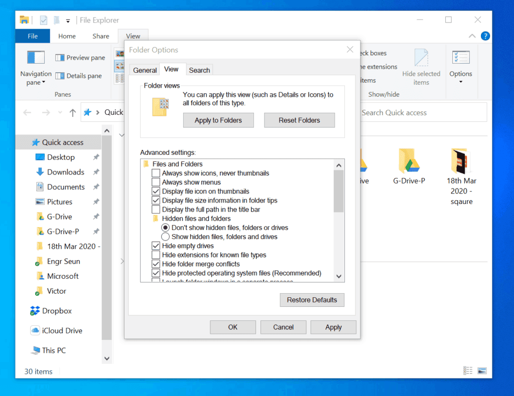 How To Show File Extensions In Windows 10 2 Methods 9001