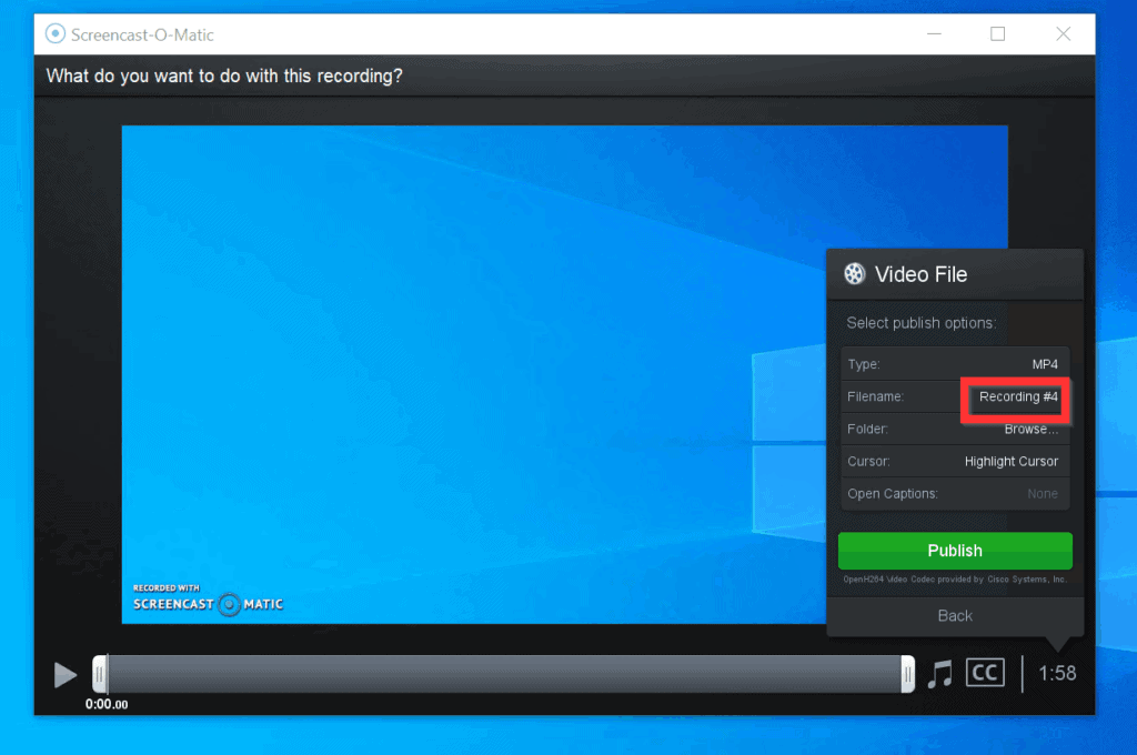 how to record video screen on windows 10