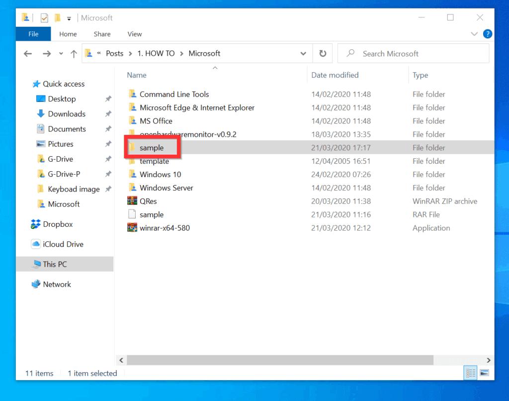 run rar files windows 10