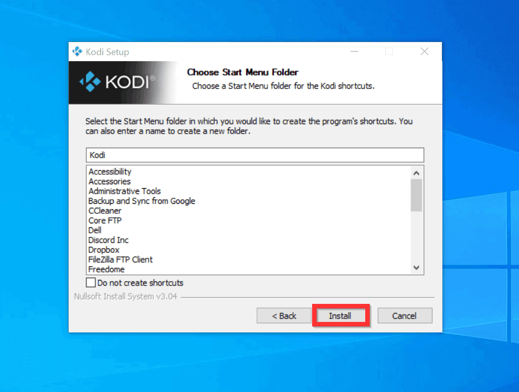 how to uninstall kodi from windows 10