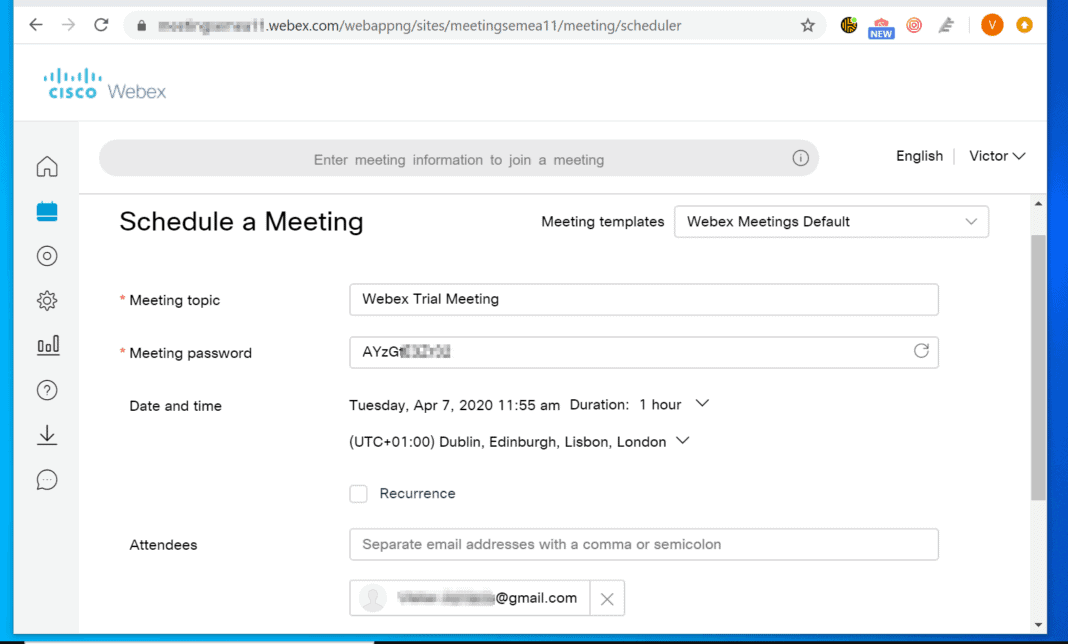 How to Use Webex to Schedule or Join a Meeting