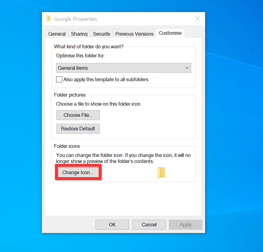 How to Change Folder Icons on Windows 10