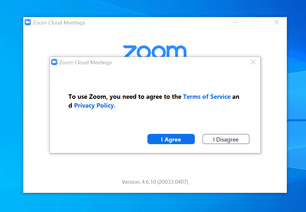 launch meeting zoom app download