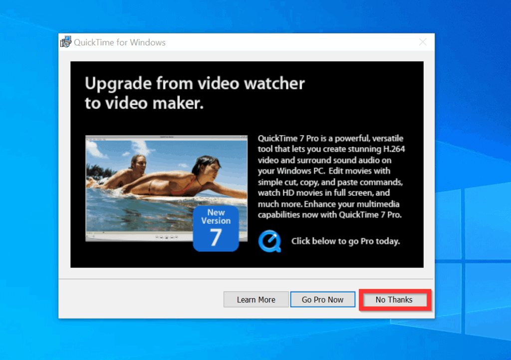 download quicktime for windows 10 free