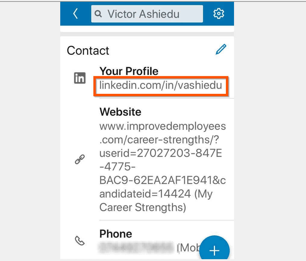what is your linkedin url