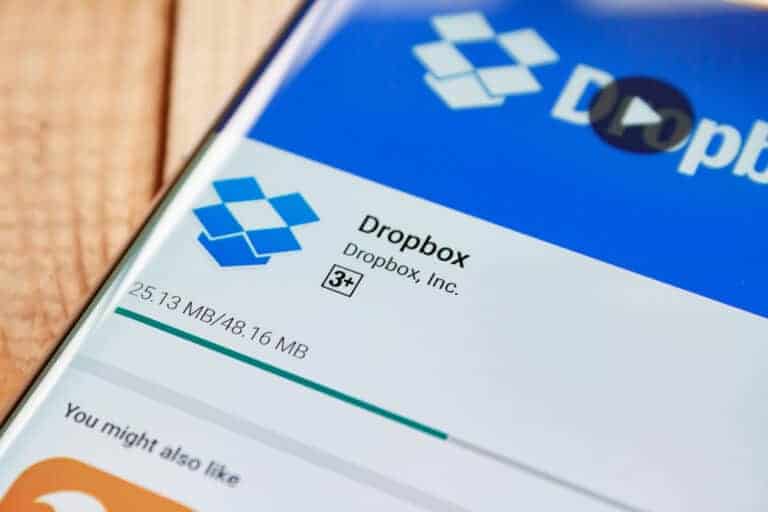 dropbox smart sync downloads exe