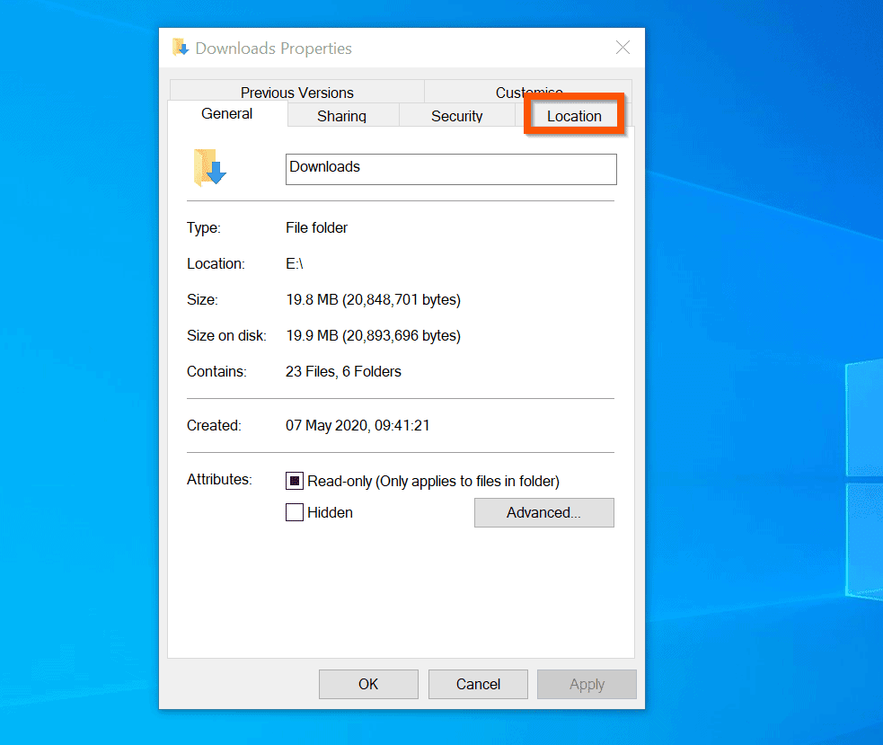 change default download location windows 10 winrar
