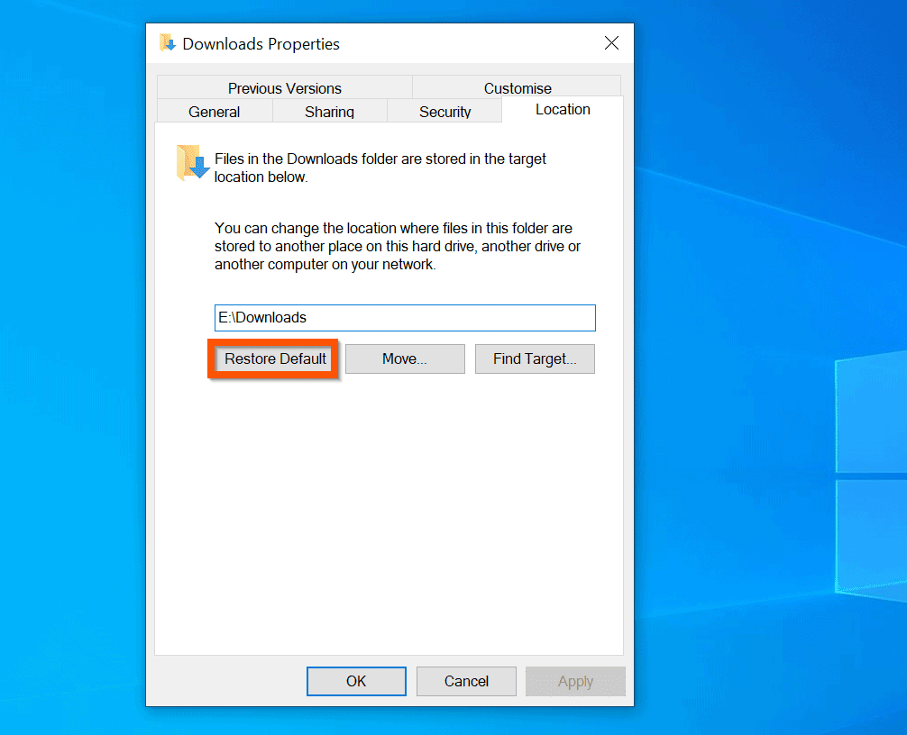 How to Change Download Location Windows 10 | Itechguides.com