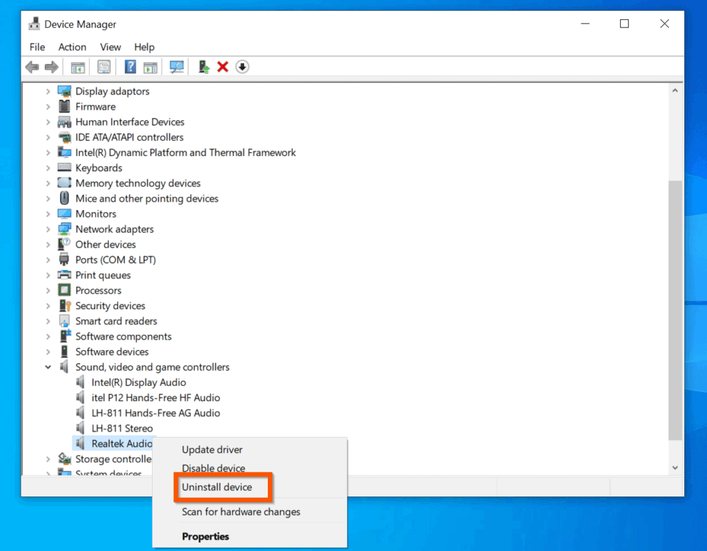 audio driver for windows 10 pro download