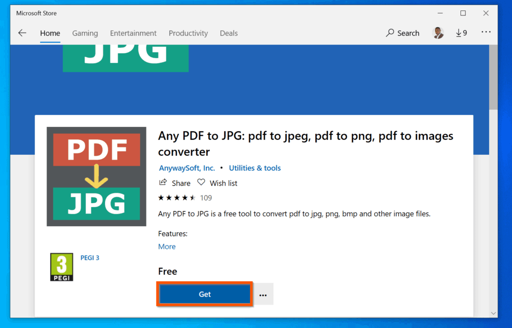 pdf to jpg software for windows 10