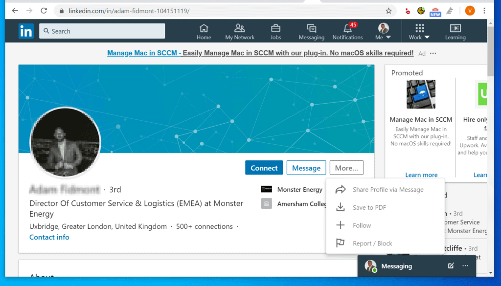 what does connection mean in linkedin