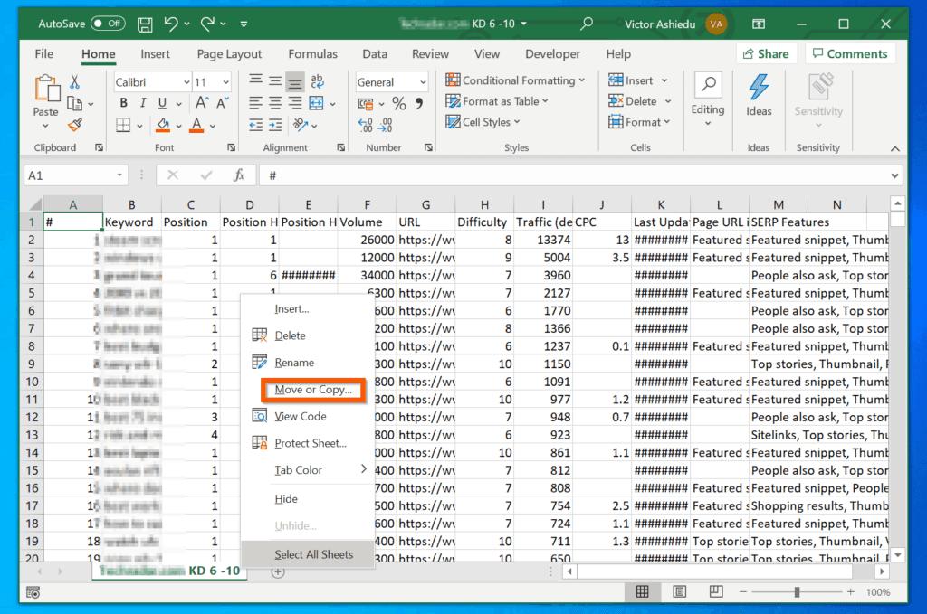 excel merge multiple cells into one word document