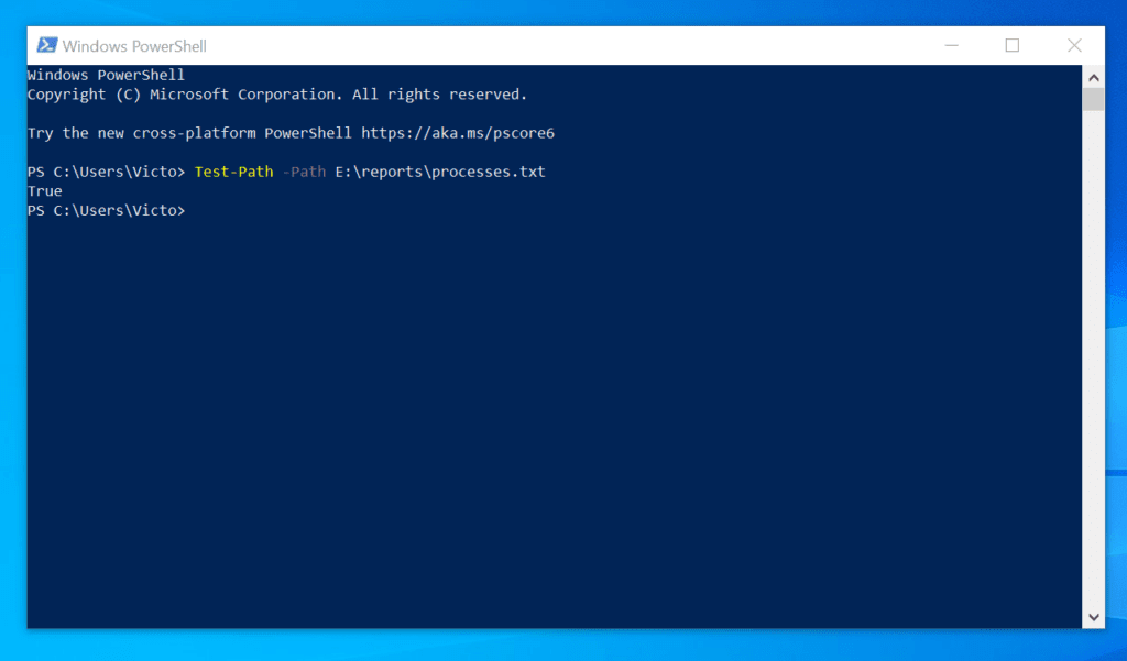 How to Use PowerShell to Check if a File Exists