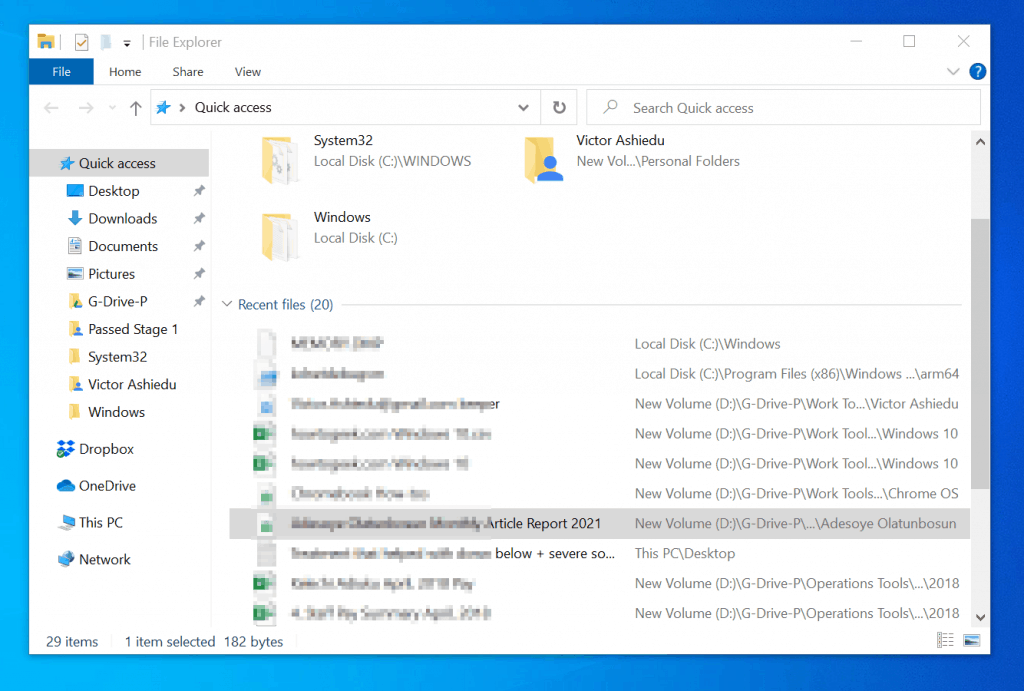 Clear Recent Files Windows 10 File Explorer - Itechguides.com