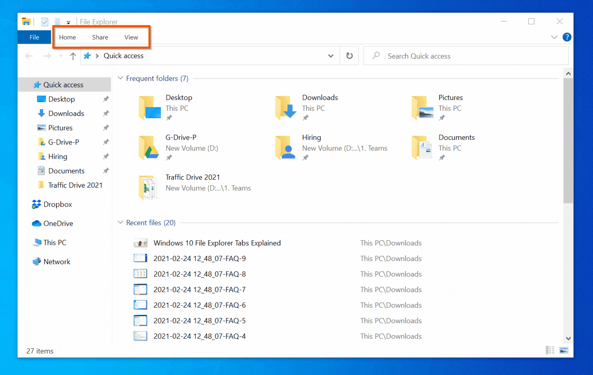 windows explorer file details view