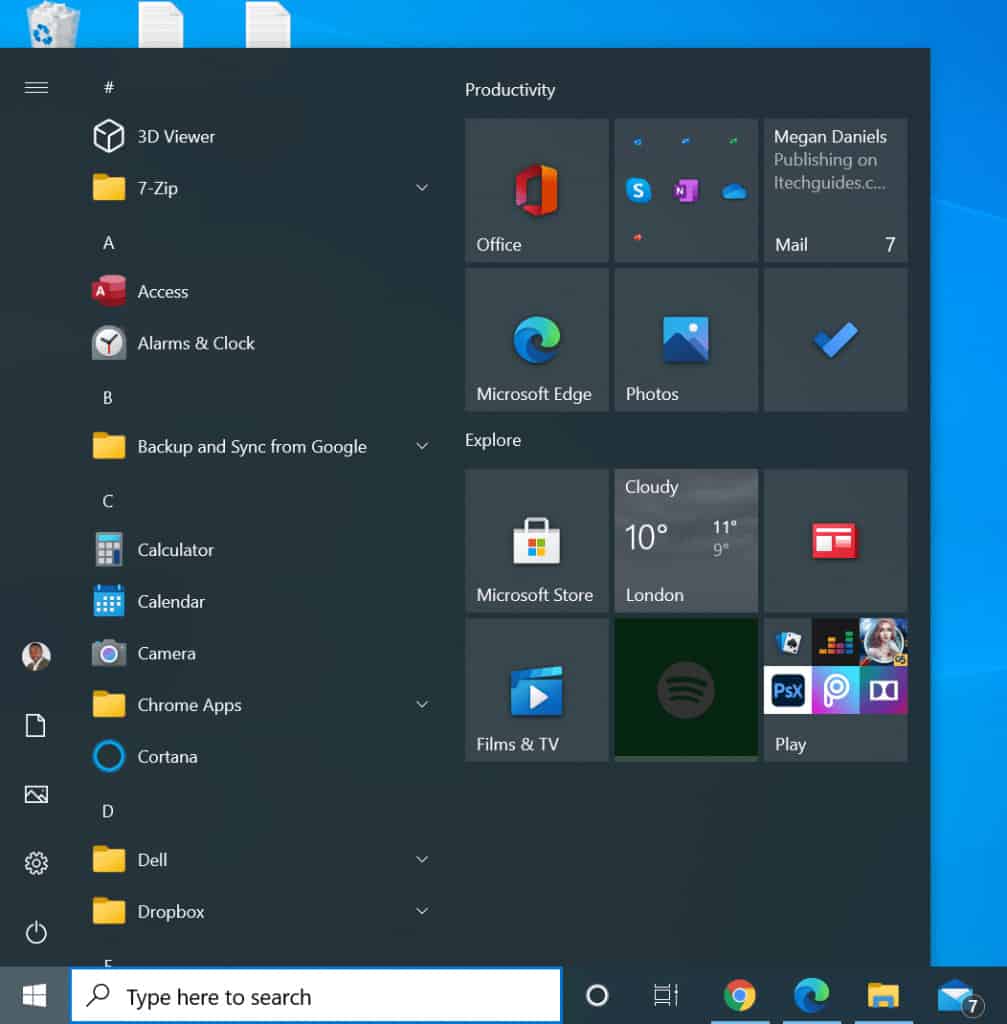 Pros and Cons Of Upgrading To Windows 10 - improved Start Menu
