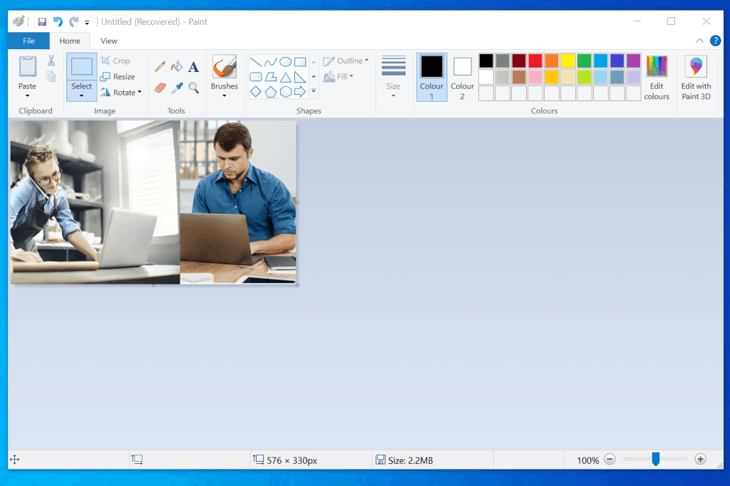 paint free download for windows 10