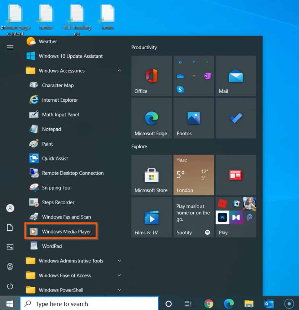 Get Help With Windows Media Player In Windows 10